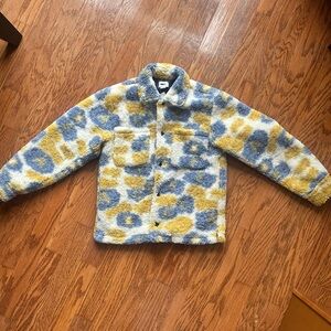 NWT OBEY Romie High Pile Fleece Jacket